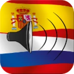 Logo of Spanish to Russian talking phrasebook translator android Application 